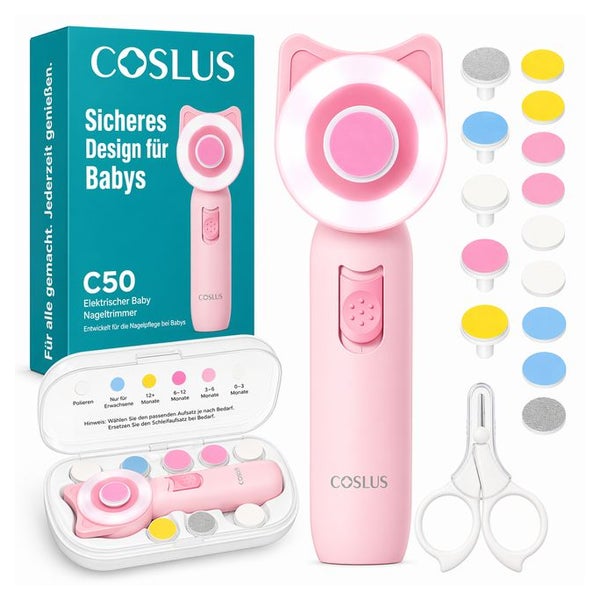 COSLUS  Baby Maniküre und Pediküre Rosa 1 St
