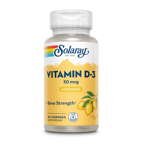 Vitamin D3 50 µg Solaray Lutschtabletten 60 St