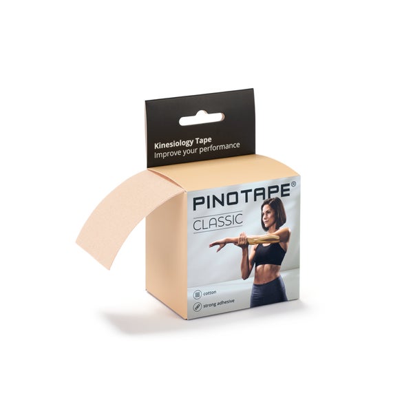 Pinotape Classic Kinesiologie Tape Light Beige 5 cm x 5 m 5 m
