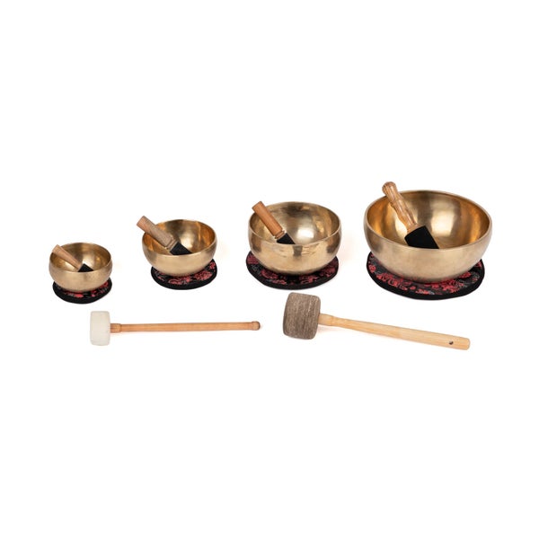 bodhi Klangschalen-Set, bestehend aus 4 Klangschalen 1 St