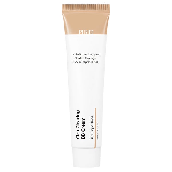 PURITO Cica Clearing BB Cream #21 Light Beige Coloring Cream 30 ml