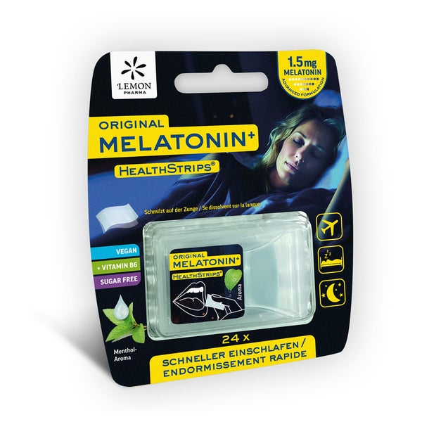 Lemon Pharma Original Melatonin+ Strips 24 St