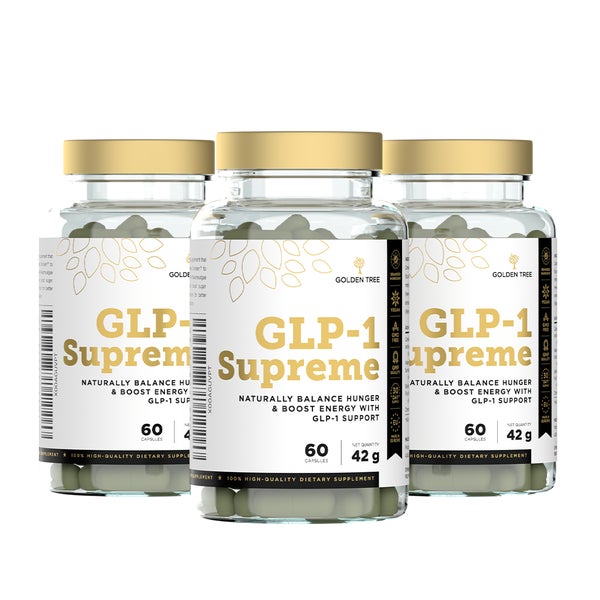 Golden Tree GLP-1 Supreme - Appetitkontrolle & Gewichtsmanagement 180 St 2+1 gratis 180 St