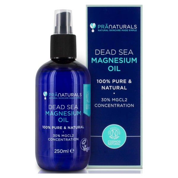 PraNaturals Reines Totes Meer Magnesiumöl 250 ml