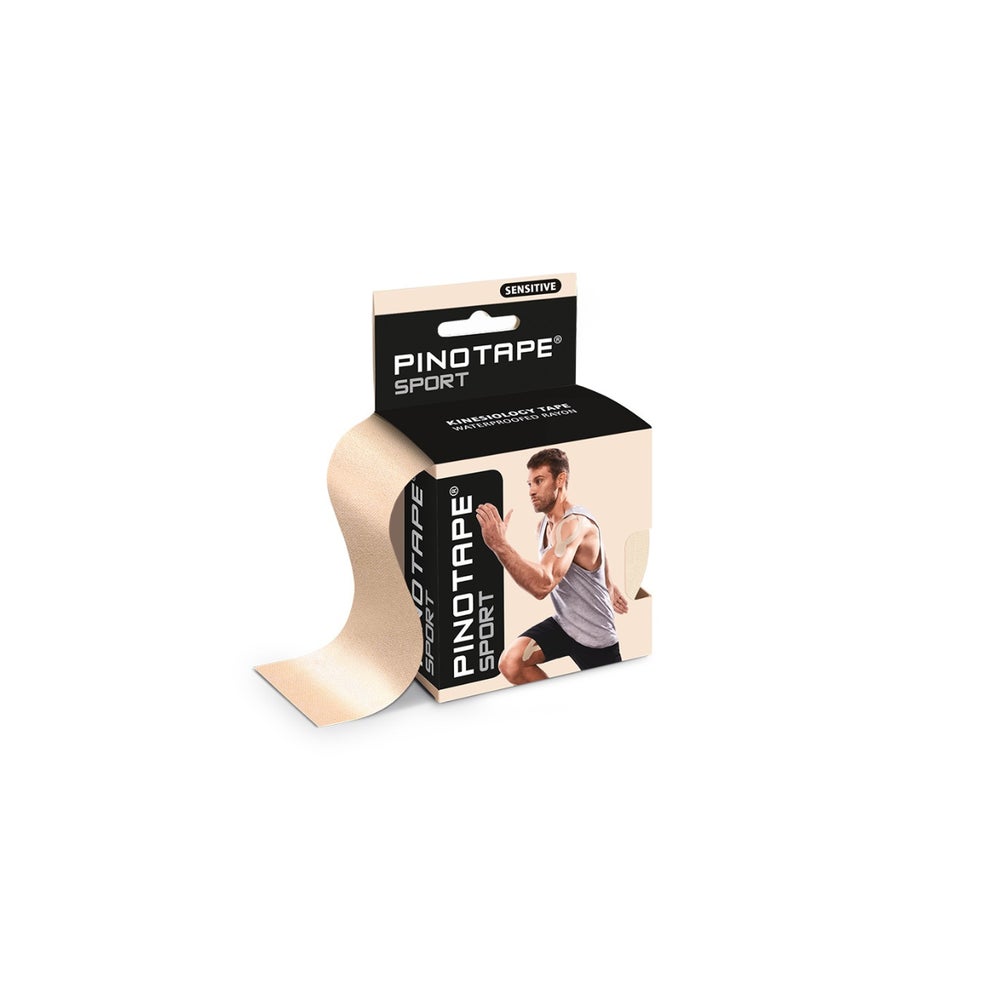 Pinotape Sport Sensitive Kinesiologie Tape Light Beige 5 cm x 5 m 5 m