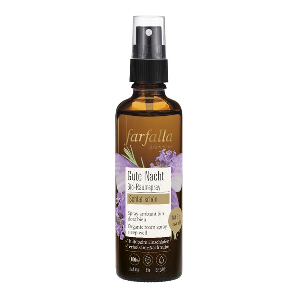 Farfalla Gute Nacht Bio-Raumspray Lavendel 75 ml