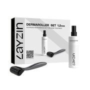 LAYZIN Dermaroller Set 1,2 mm mit Reinigungsspray 1 St