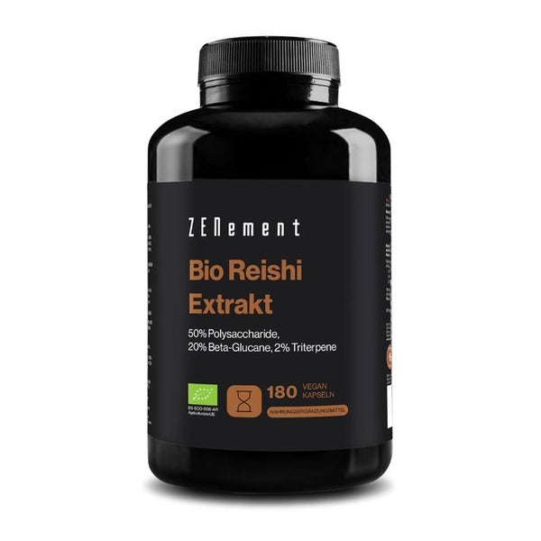 Zenement Bio Reishi Pilz Extrakt Kapseln 180 St