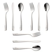 9 Stück Kinderbesteck Edelstahl Set mit Motiven ab 1 St