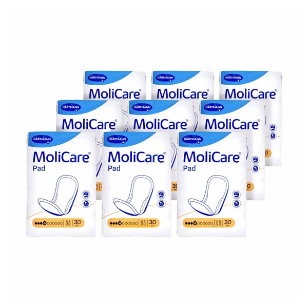 Hartmann MoliCare Pad Inkontinenzeinlagen für Erwachsene, 4 Tropfen 9X30 St