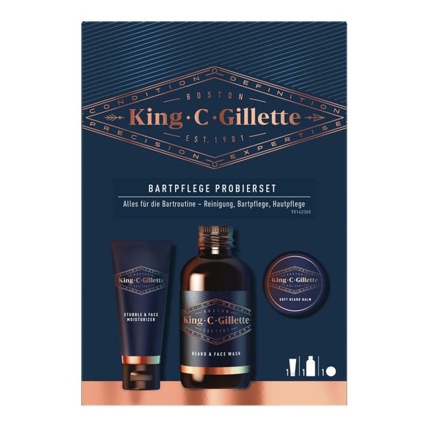 GILLETTE KING C GESCHENK After Shave-Reiniger-Balsam 1 St