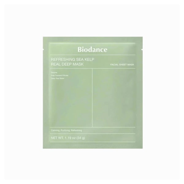 Biodance Refreshing Sea Kelp Real Deep Mask (4 Stück)