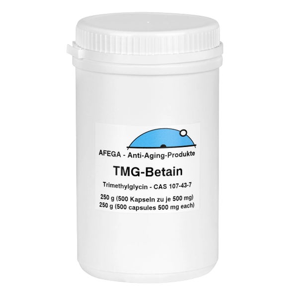 250 g Betain/TMG Kapseln (500 Kapseln zu je 500 mg) 250 g