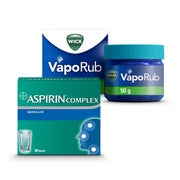 Produktabbildung: WICK VapoRub + Aspirin Complex Granulat 1 Set