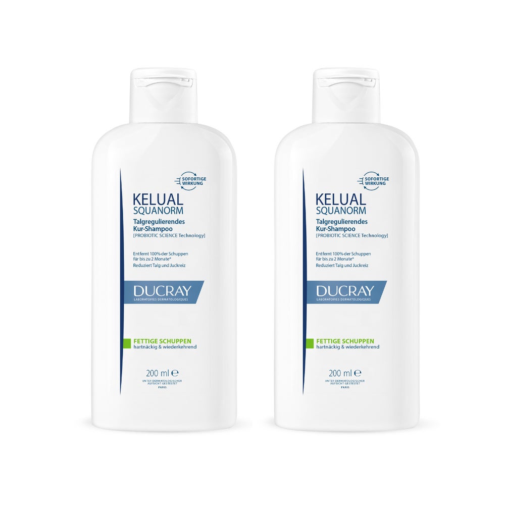 Ducray Kelual Fettige Schuppen Doppelpac 2X400 ml