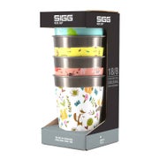 SIGG Kindertrinkbecher "Wildlife" 4er Set 1 St