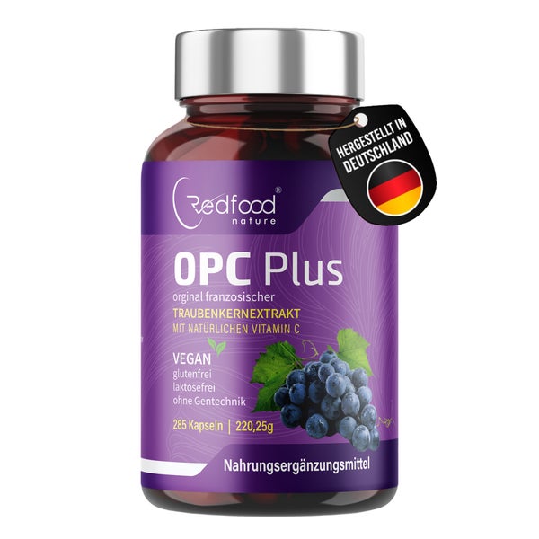 OPC PLUS -  Französischer Premium Traubenextrakt VinOseed 285 St