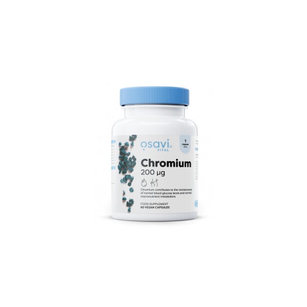 Chrom 200 mcg, vegane Kapseln 60 St