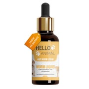 Hello Animal® Wurm Liquid | Wurmmittel Alternative für Hunde & Katzen 50 ml