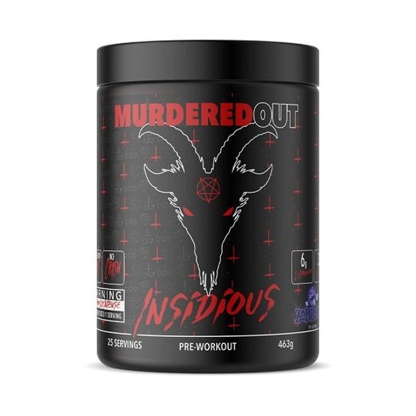 Murdered Out Insidious Preworkout Bubblescum