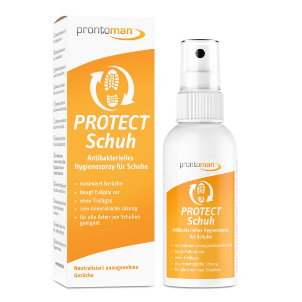 Prontoman PROTECT "Schuh" - hygienische Schuhe, gesunde Füße 75 ml