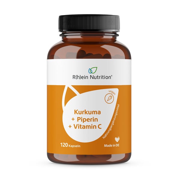 Kurkuma 95% Curcumin + Piperin + Vitamin C 120 St