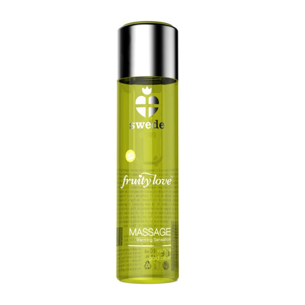 Swede - Massageöl "fruity love" mit wärmendem Effekt 120 ml
