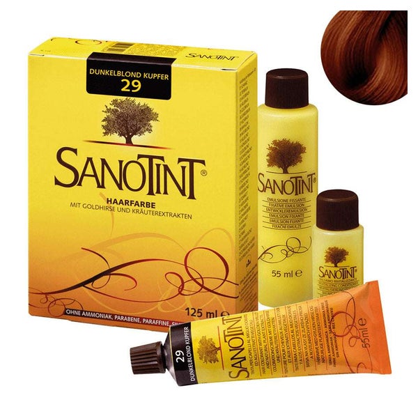 SANOTINT® classic 29 Dunkelblond Kupfer 125 ml
