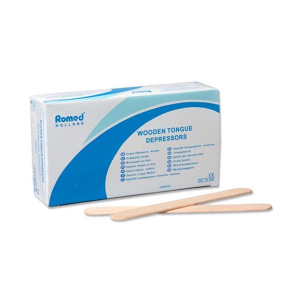 Romed Holzmundspatel unsteril 15 cm 100 Stück 100 St