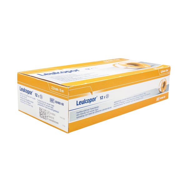 Leukopor 2.5 Cmx5 M 12 St