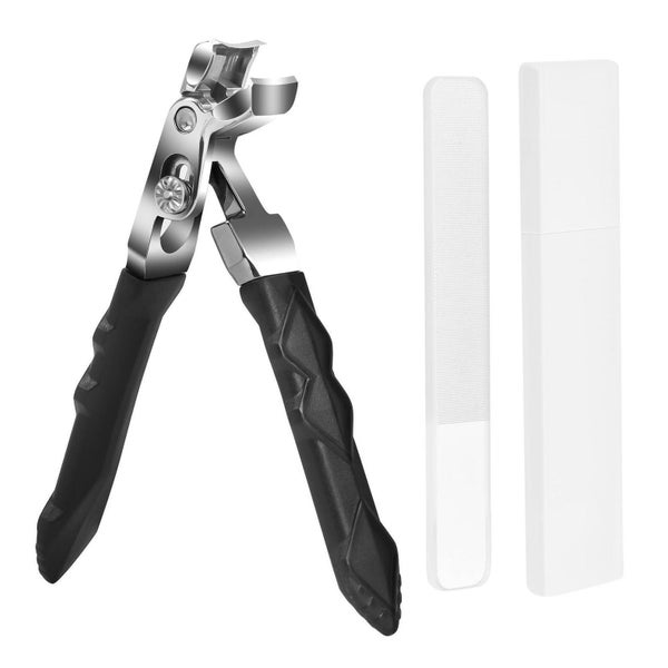 LOPHE Winkelkopf Nagelknipser Set (2 Stück) - Großer Zehennagelknipser für