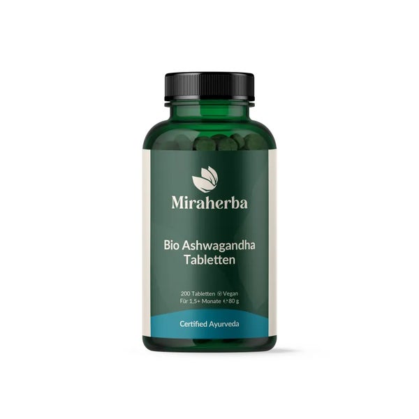 Miraherba - Bio Ashwagandha Tabletten 200 St