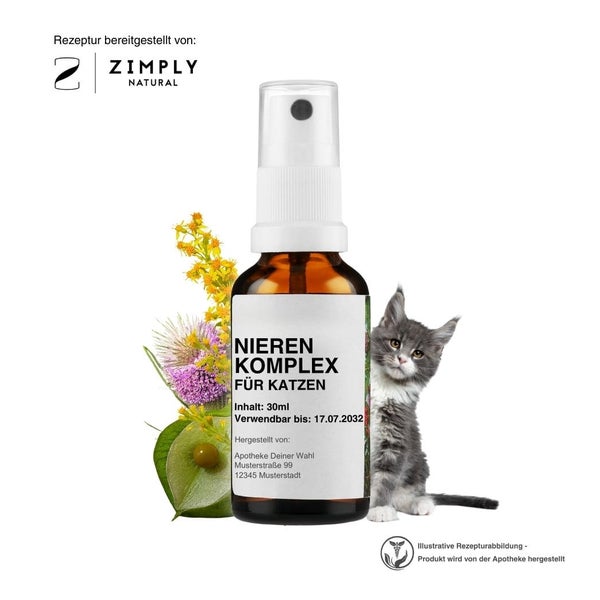 ZIMPLY NATURAL für Katzen, Nieren Fläschchen ml