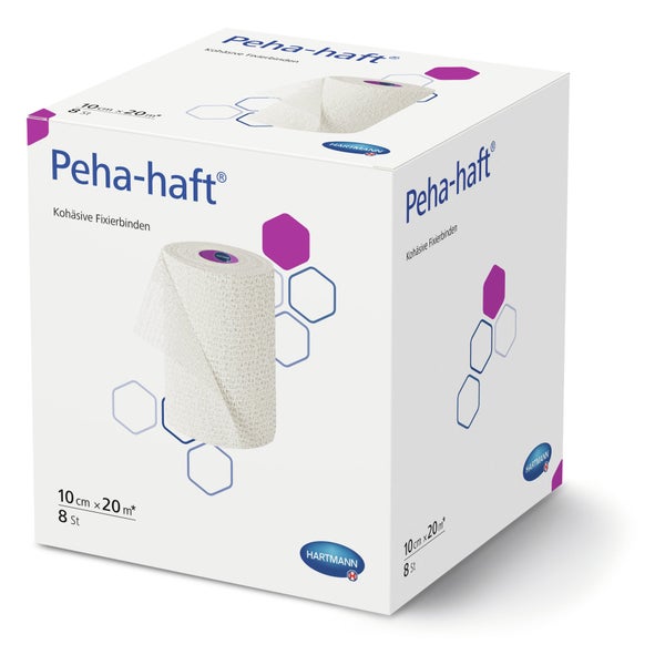 Hartmann Peha-haft Fixierbinden lose (8 Rl.) - 20 m x 10 cm / Packung = , lose (160 m) 8.0 St