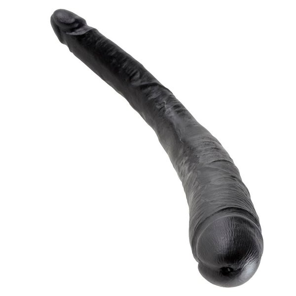 King Cock - King Cock Dildo Doble Negro