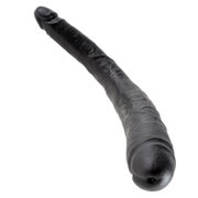 King Cock - King Cock Dildo Doble Negro