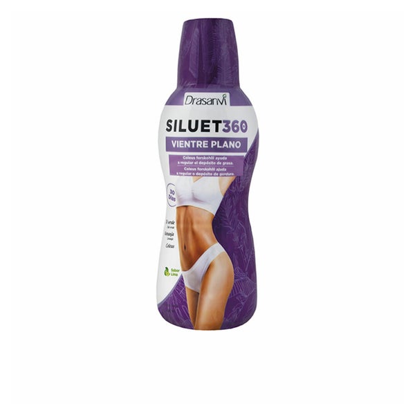 SILUET 360 flat stomach #lime 600ml 0,6 l
