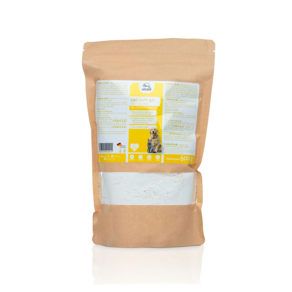 FORTAN Calcium 40 – Optimale Calciumversorgung bei BARF 600 g