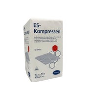 Produktabbildung: Es-kompressen Unsteril 10x10 Cm 12fach 100 St