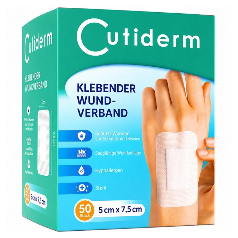 Cutiderm Steriler Wundverband 50 St