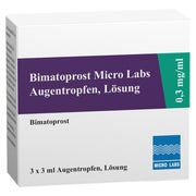 Bimatoprost Micro Labs 0,3 Mg/ml Augentropfen 3X3 ml
