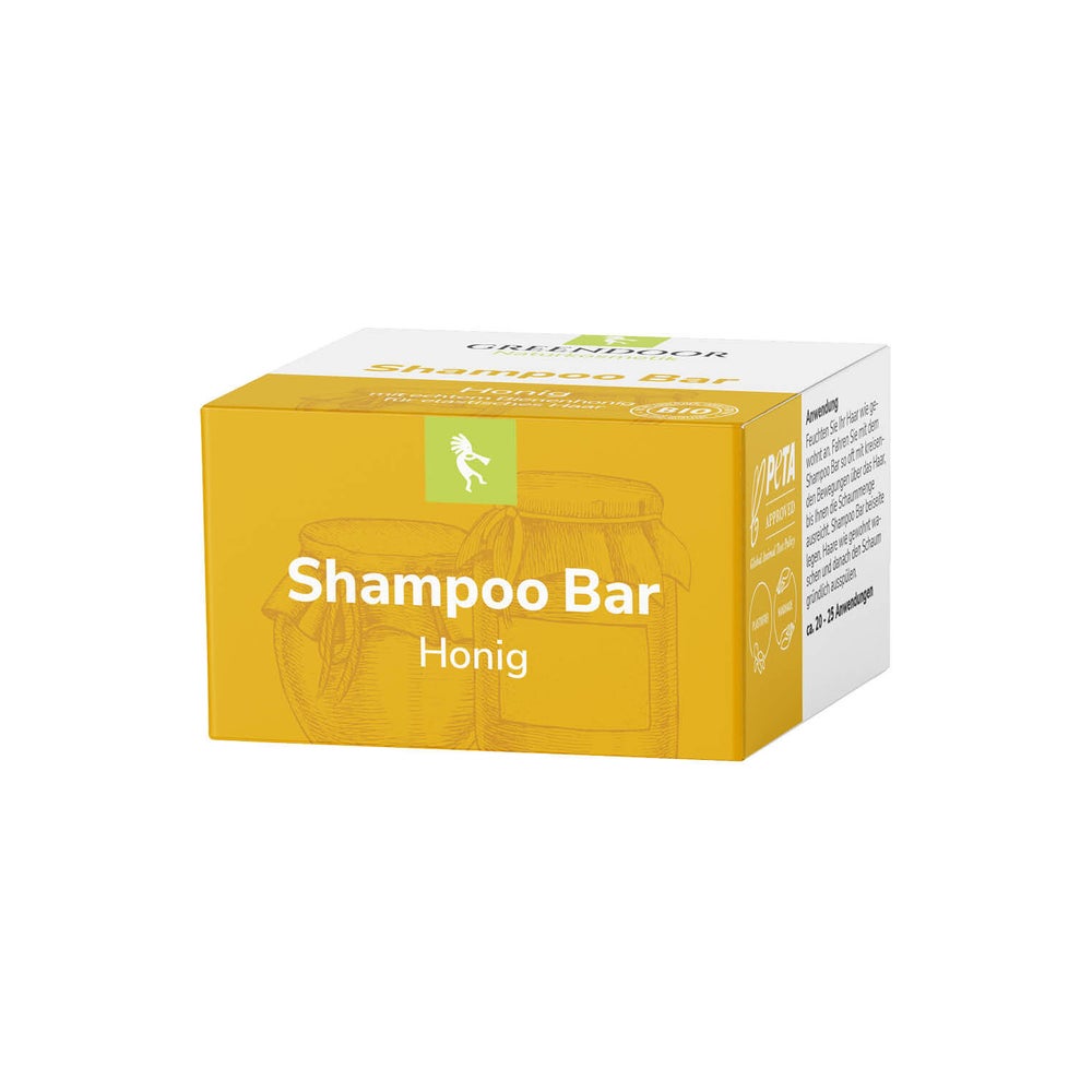 GREENDOOR Shampoo Bar Honig 75 g