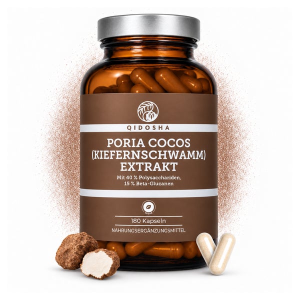 QIDOSHA Poria Cocos Extrakt (Kiefernschwamm) 180 St