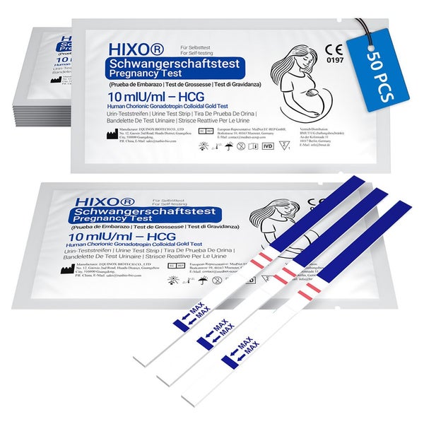 HIXO Schwangerschaftstest Ultrafrüh 10 mIU/ml (HCG) 50 St