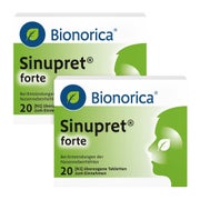 Sinupret forte Doppelpack 2X20 St