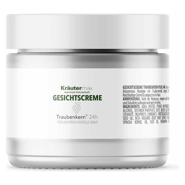 Gesichtscreme Traubenkern+ 24h 50 ml
