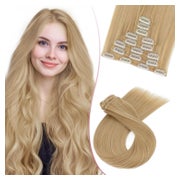 Haarteil Clip in Extensions 66 cm #27-613 Sandbraun bis Blei 1 St