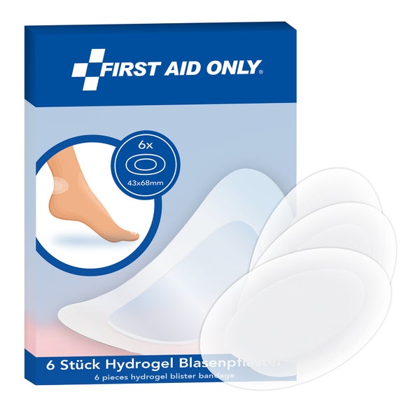 First Aid Only Hydrogel Blasenpflaster 6 Stück 6 St
