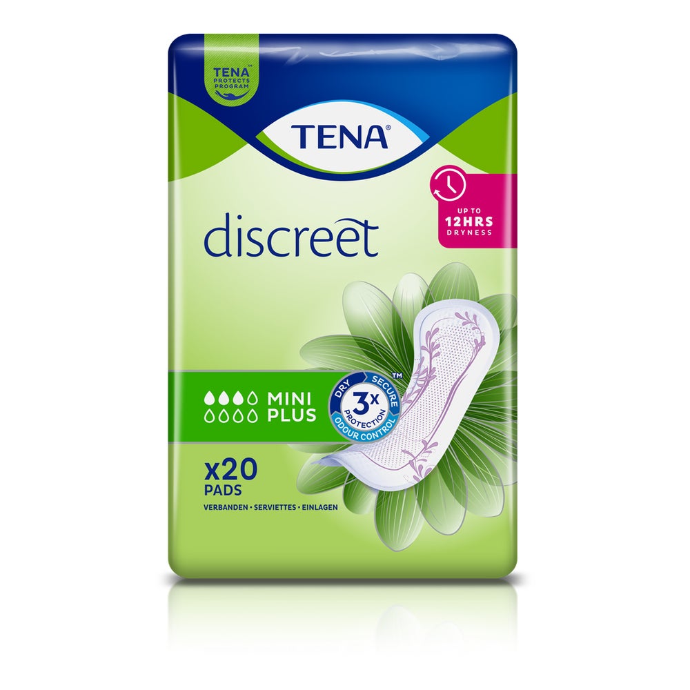 TENA DISCREET Inkontinenz Einlagen mini plus