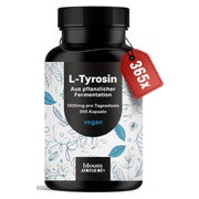 L-Tyrosin 1300 mg - 365 Kapseln - Bloom Naturals 365 St